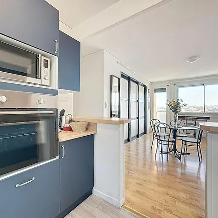 Apartment Le Quai 52 - Spacieux & Lumineux & Gare Sncf Elisabeth B Clermont-Ferrand